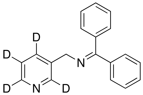 N-(Diphenylmethylidine)-3-(aminomethyl)pyridine-2,4,5,6-d4
