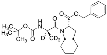 N-(N-tert-Boc-alanoyl)-L-(2S,3aS,7aS)-octahydro-indole-2-carboxylic Acid-d4 Benzyl Ester