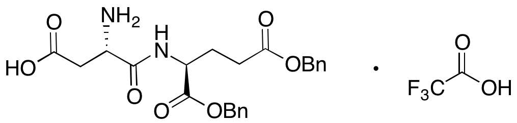 N-Aspartyl-L-glutamic Acid Dibenzyl Ester Trifluoroacetic Acid Salt