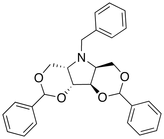 N-Benzyl-1,3:4,6-di-O-benzylidene-2,5-dideoxy-2,5-imino-L-iditol