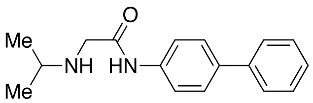 N-Biphenyl-4-yl-2-isopropylamino-acetamide