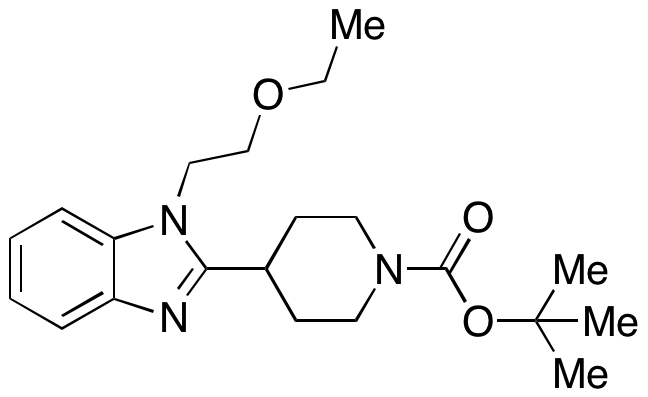 N-Boc 1-(2-Ethyoxyethyl)-2-(4-piperidinyl)-1H-benzimidazole