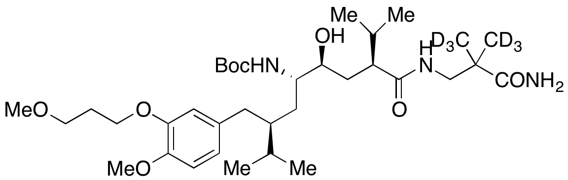 N-Boc-Aliskiren-d6
