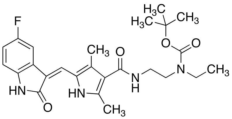 N-Boc-N-desethyl Sunitinib