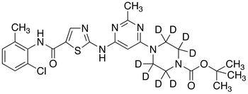N-Boc-N-deshydroxyethyl Dasatinib-d8