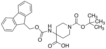 N-Boc-amino-(4-N-Fmoc-piperidinyl)carboxylic Acid