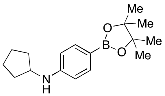 N-Cyclopentyl-4-(4,4,5,5-tetramethyl-1,3,2-dioxaborolan-2-yl)benzenamine