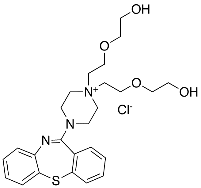 N,N-Bis[2-(2-hydroxyethoxy)ethyl] Quetiapine Chloride