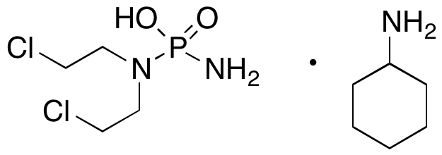 N,N-Bis(2-chloroethyl)phosphorodiamidic Acid Cyclohexylamine Salt