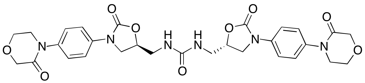 N,N’-Bis[Des(5-chloro-2-carvoxythienyl) Rivaroxaban] Urea