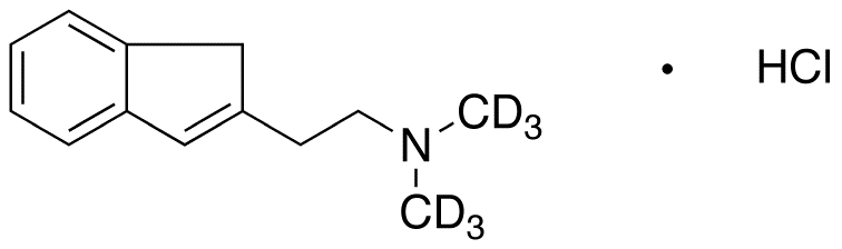 N,N-Dimethyl-1H-indene-2-ethanamine-d6 Hydrochloride