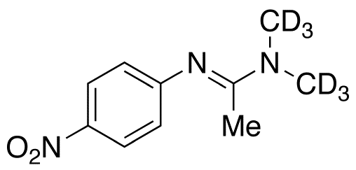 N,N-Dimethyl-N’-(4-nitrophenyl)-ethanimidamide-d6