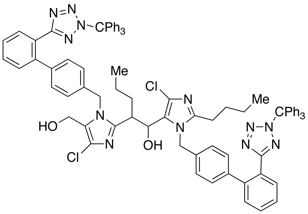 N,N’-Ditrityl Losartan α-Butyl-losartan Aldehyde Adduct