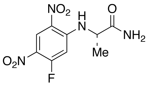 Nα-(2,4-Dinitro-5-fluorophenyl)-L-alaninamide Nα-(2,4-Dinitro-5-fluorophenyl)-L-alaninamide