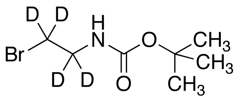 N-t-Boc-2-bromoethylamine-d4