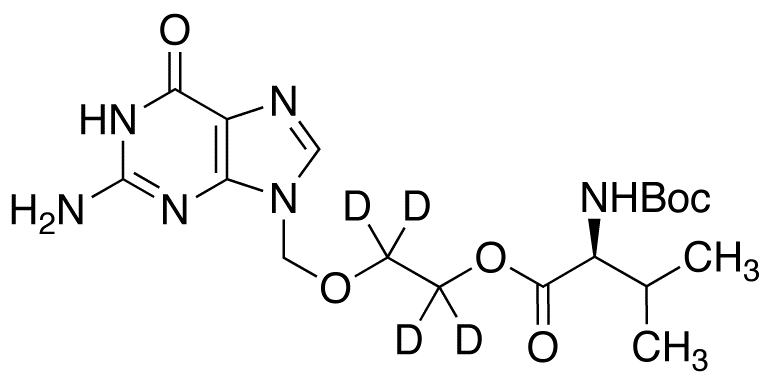 N-t-Boc-valacyclovir-d4