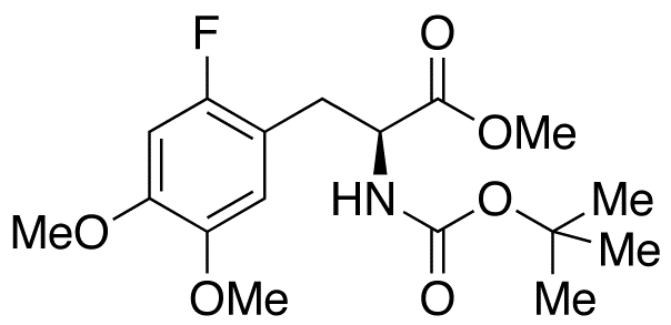 N-tert-Butoxycarbonyl-2-fluoro-5-methoxy-4-O-methyl-L-tyrosine Methyl Ester