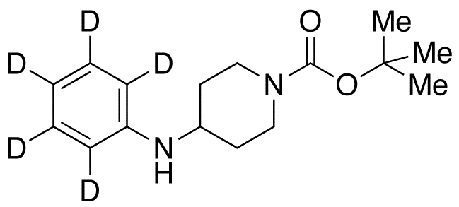 N-tert-Butoxycarbonyl-4-anilinopiperidine-d5