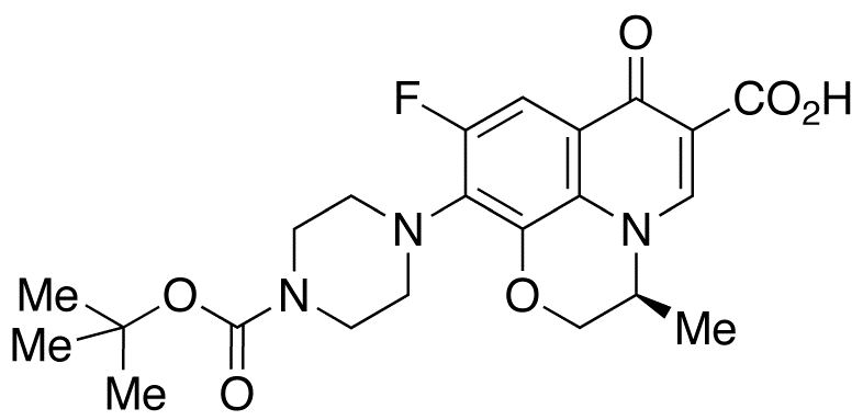 N-tert-Butoxycarbonyl Desmethyl Levofloxacin