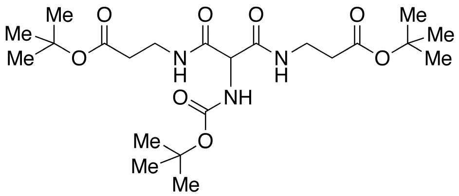 N-tert-Butyloxycarbonyl Aminomalamido-N,N’-propionic Acid di-tert-Butyl Diester