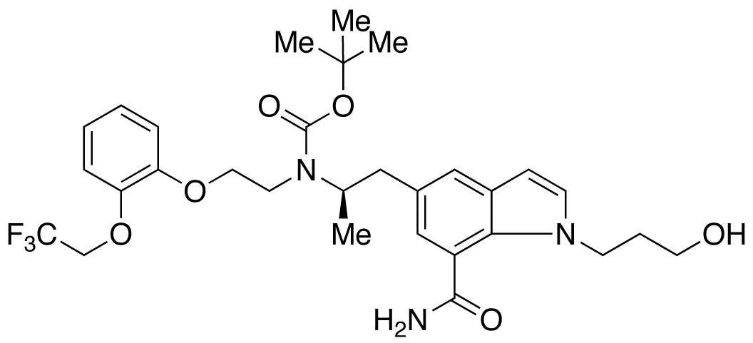 N-tert-Butyloxycarbonyl Dehydro Silodosin