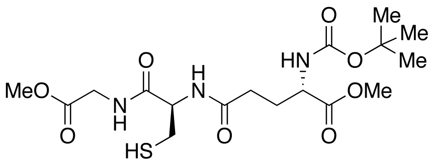 N-tert-Butyloxycarbonyl Glutathione Dimethyl Diester