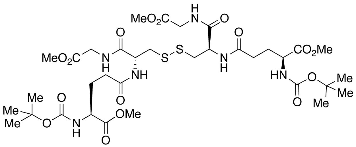 N-tert-Butyloxycarbonyl Glutathione Dimethyl Diester Disulfide Dimer