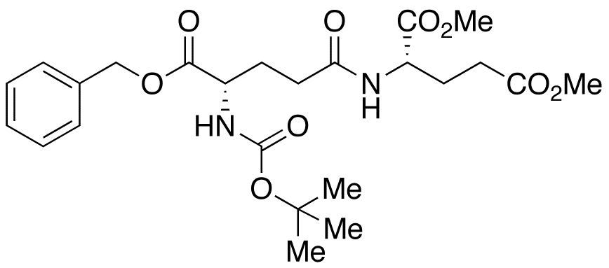 N-tert-Butyloxycarbonyl-L-γ-glutamyl-L-glutamic Acid 1-Benzyl 21,25-Dimethyl Ester