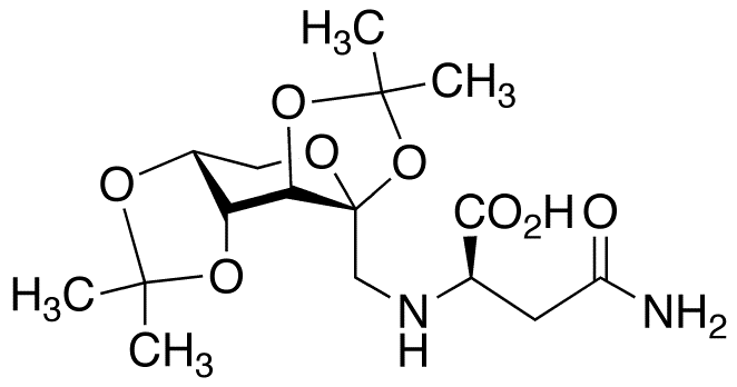 N2-[1-Deoxy-2,3:4,5-bis-O-(1-methylethylidene)-&beta;-D-fructopyranos-1-yl]-L-asparagine