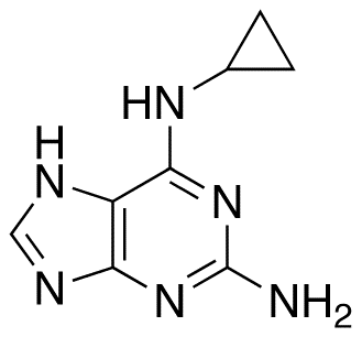 N6-Cyclopropyl-9H-purine-2,6-diamine Methanolate