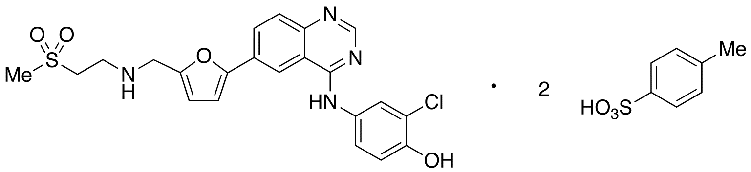 O-De(3-fluorobenzyl) Lapatinib Ditosylate Salt