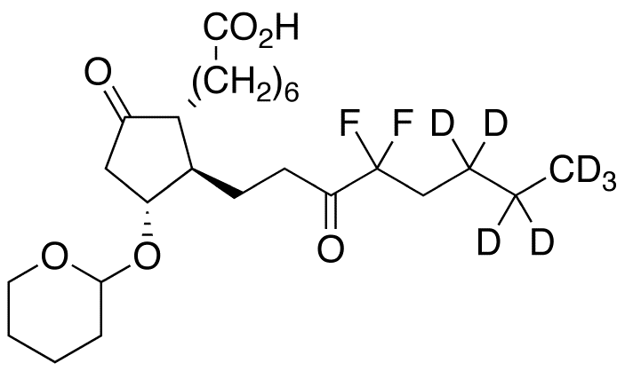 O-Tetrahydropyranyl Lubiprostone-d7