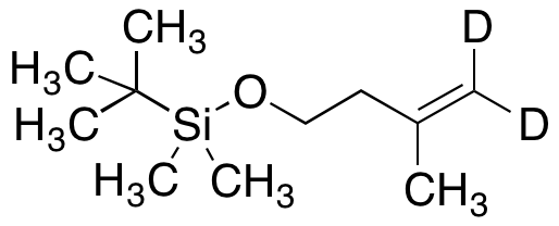 O-tert-Butyldimethylsilyl-2-methyl-but-1-en-4-ol-d4