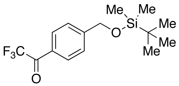 O-tert-Butyldimethylsilyl-benzyl Alcohol 4-(2,2,2-Trifluoroethanone)