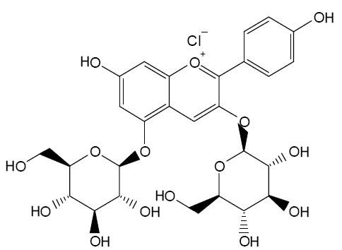 Pelargonidin-3,5-O-diglucoside chloride