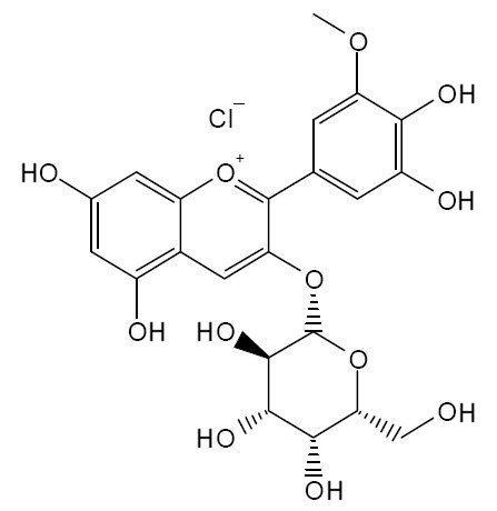 Petunidin-3-O-galactoside chloride