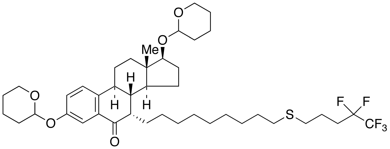 S-Deoxo-3,17&beta;-bis-(O-tetrahydro-2H-pyran-2-yl)-6-oxo-fulvestrant