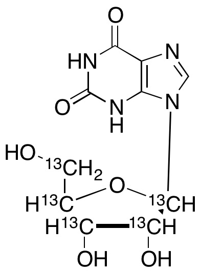 Xanthosine-13C5