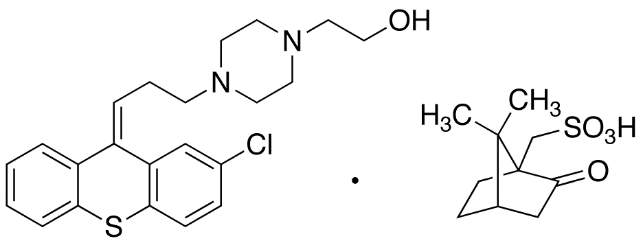 Zuclopenthixol (-)-10-Camphorsulfonic Acid Salt