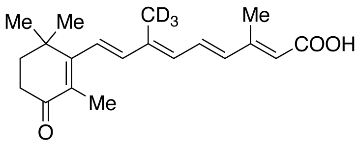 all-trans 4-Keto Retinoic Acid-(9-methyl)-d3 all-trans 4-Keto Retinoic Acid-(9-methyl)-d3