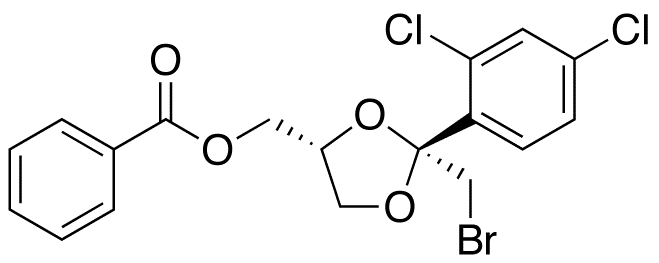 cis-[2-Bromomethyl-2-(2,4-dichlorophenyl)-1,3-dioxolan-4-yl]methyl Benzoate