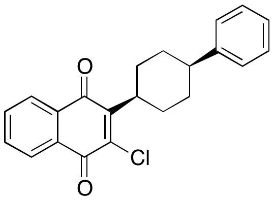 cis-2-Chloro-3-((1r,4r)-4-phenylcyclohexyl)naphthalene-1,4-dione