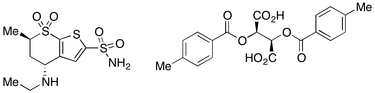 ent-Dorzolamide L-Tartrate