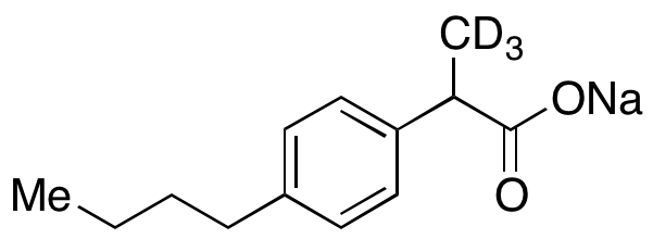 p-Butyl Ibuprofen-d3 Sodium Salt