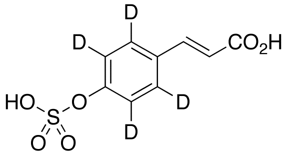 p-Coumaric Acid-d4 4-O-Sulfate