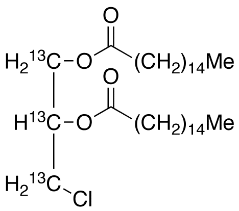 rac 1,2-Bis-palmitoyl-3-chloropropanediol-13C3