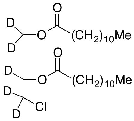 rac 1,2-Bislauroyl-3-chloropropanediol-d5