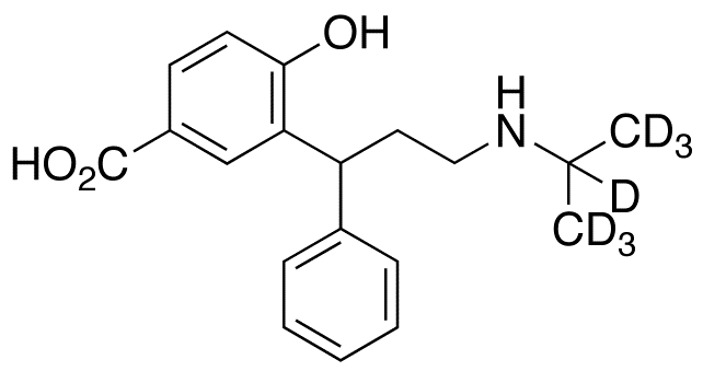 rac 5-Carboxy Desisopropyl Tolterodine-d7