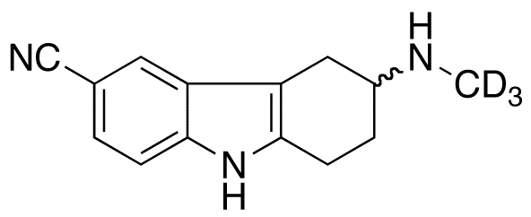 rac-6-Cyano-3-N-methylamino-1,2,3,4-tetrahydrocarbazole-d3