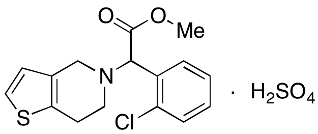 rac-Clopidogrel Hydrogen Sulfate